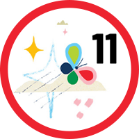 Adult Badge 11 Badge